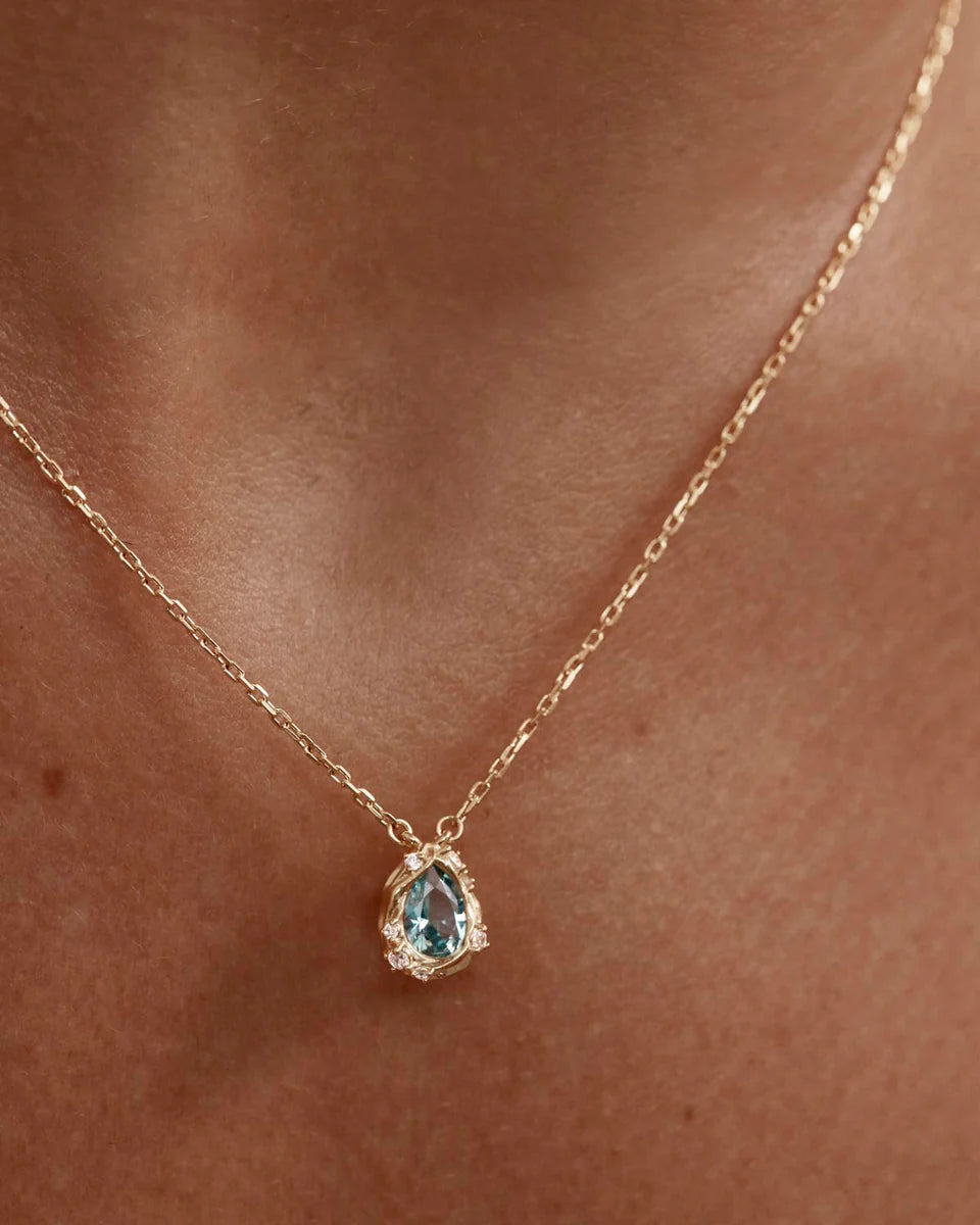 DEEP DIVE NECKLACE in 18K Gold Plated from By Charlotte
