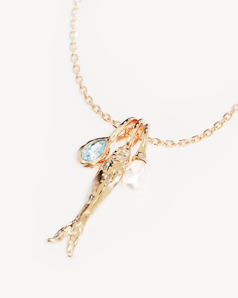 WISHING NECKLACE in 18K Gold Plated from By Charlotte