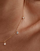 BREATHE IN STILLNESS CHOCKER in 18K Gold Plated from By Charlotte