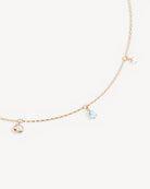 BREATHE IN STILLNESS CHOCKER in 18K Gold Plated from By Charlotte