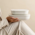 STYLEWARE NESTING TRAY 2-PIECE SET in Dune