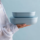 STYLEWARE NESTING TRAY 2-PIECE SET in Sky