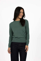 MAE JUMPER in Forest by Humidity Lifestyle