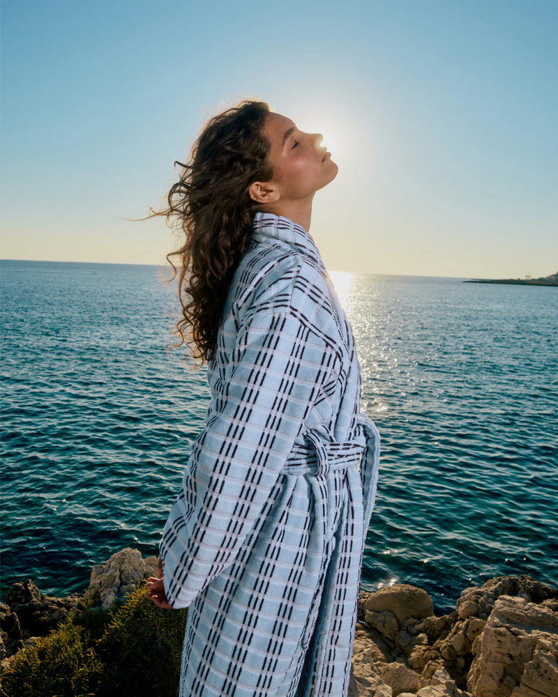 HOMMEY ROBE in Horizon by Hommey