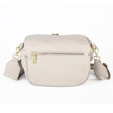 Crossover Leather Obsessed Bag in Sand by Hi Ho & Co