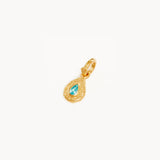 WITH LOVE BIRTHSTONE PENDANT in Gold from By Charlotte