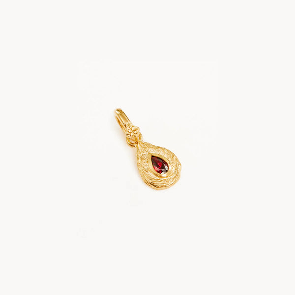 WITH LOVE BIRTHSTONE PENDANT in Gold from By Charlotte