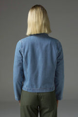 PALPABLE JACKET in Light Washed Denim from Zoe Kratzmann