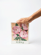MARKET WALL ART in Peony by Jones & Co