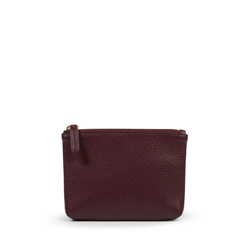 PETITE BASE POUCH in BURGUNDY by Base Supply