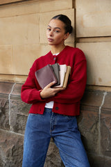 PETITE BASE POUCH in BURGUNDY by Base Supply