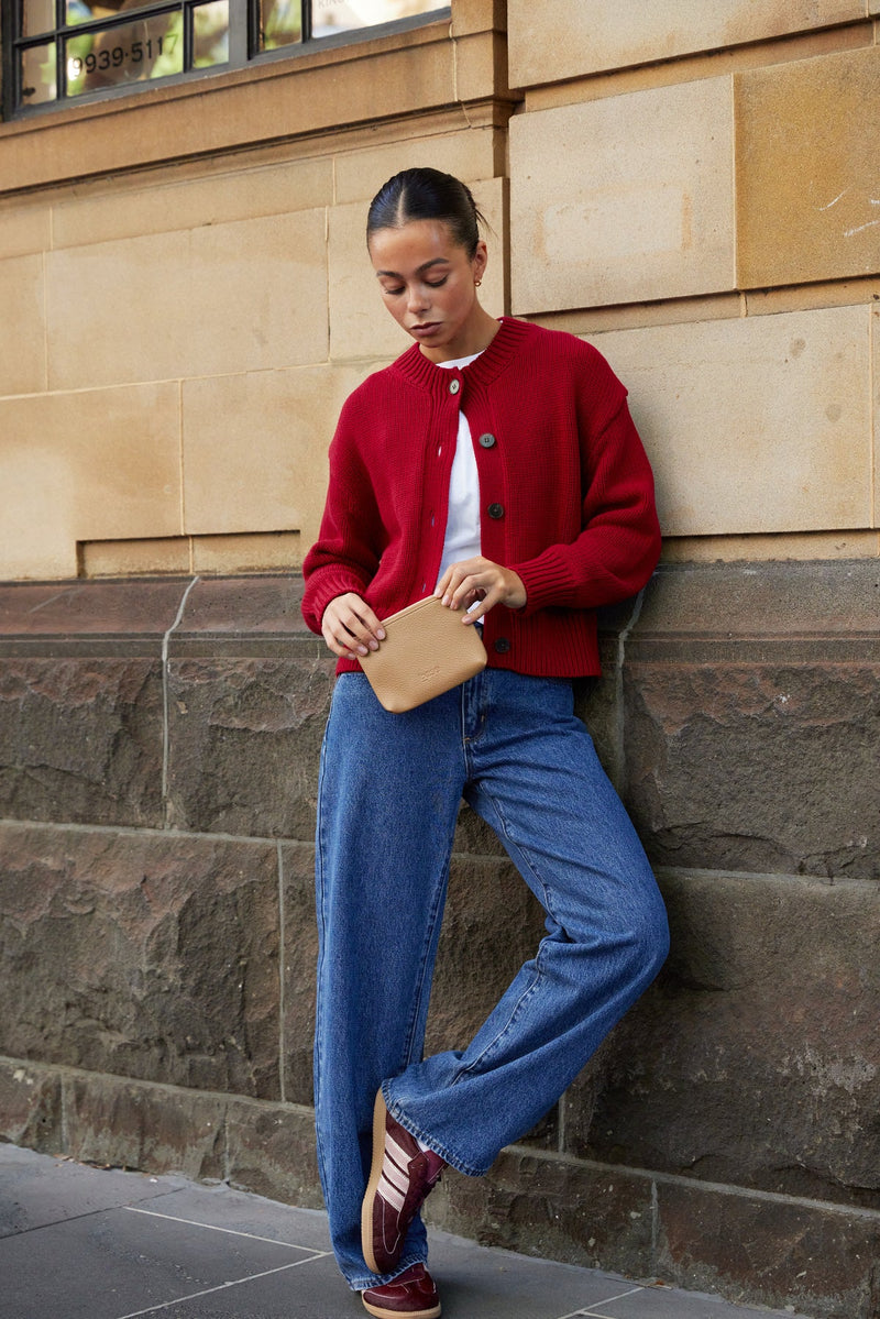 PETITE BASE in Camel by Base Supply