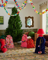 Santa Sack in Pink Lemonade by Kip & Co