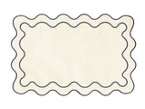 PLACEMAT ( SET OF 4 ) in Riviera White from Business & Pleasure Co