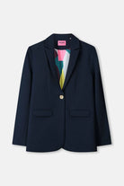POM BLAZER in Chloe Eternal Blue from POM Amsterdam