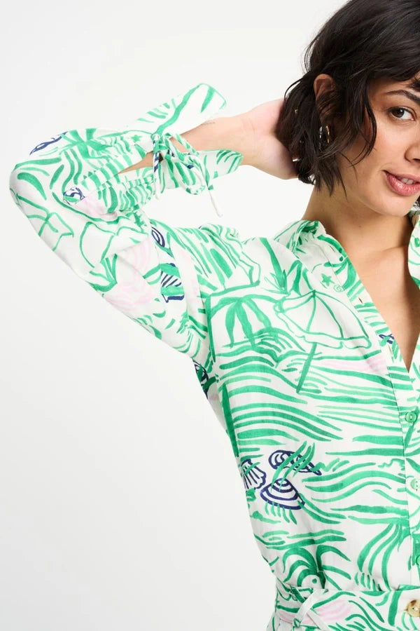 POM BLOUSE in Beach Vibes from POM Amsterdam