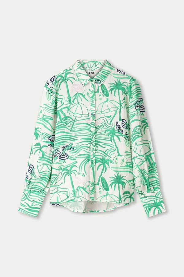 POM BLOUSE in Beach Vibes from POM Amsterdam
