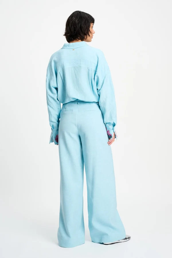 POM PANTS in Blue Mist from POM Amsterdam