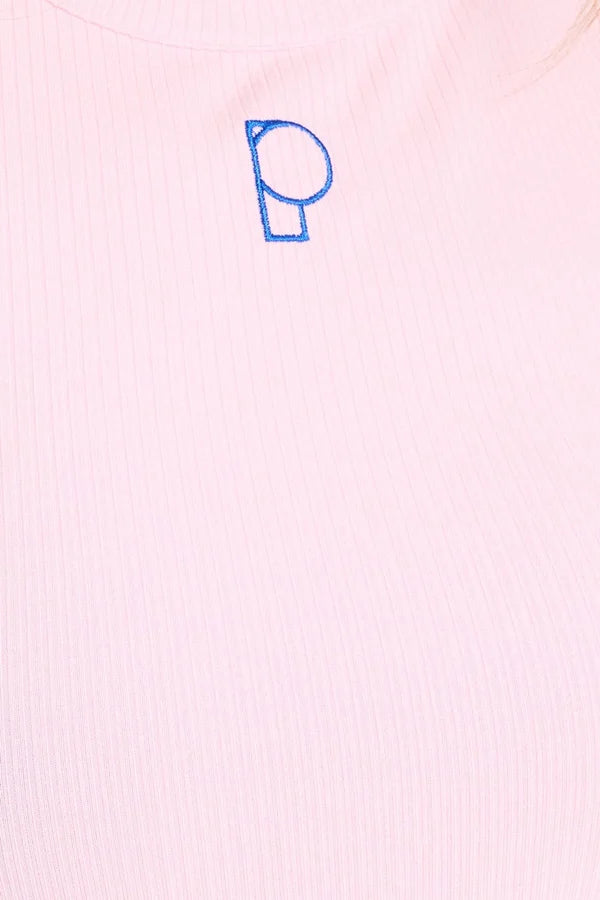 POM TANK TOP in Rib Shell Pink from POM Amsterdam
