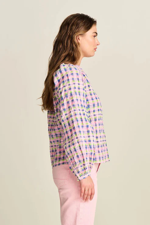 POM TOP in Checks Pink from POM Amsterdam