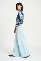 POM TOP in Striped Blue + White from POM Amsterdam