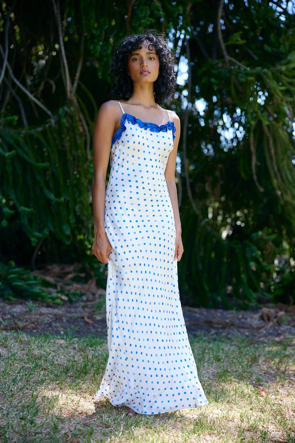 Posey Dress in Antique Royal by Aston Studio