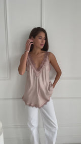Solange Camisole in Blush by Charli