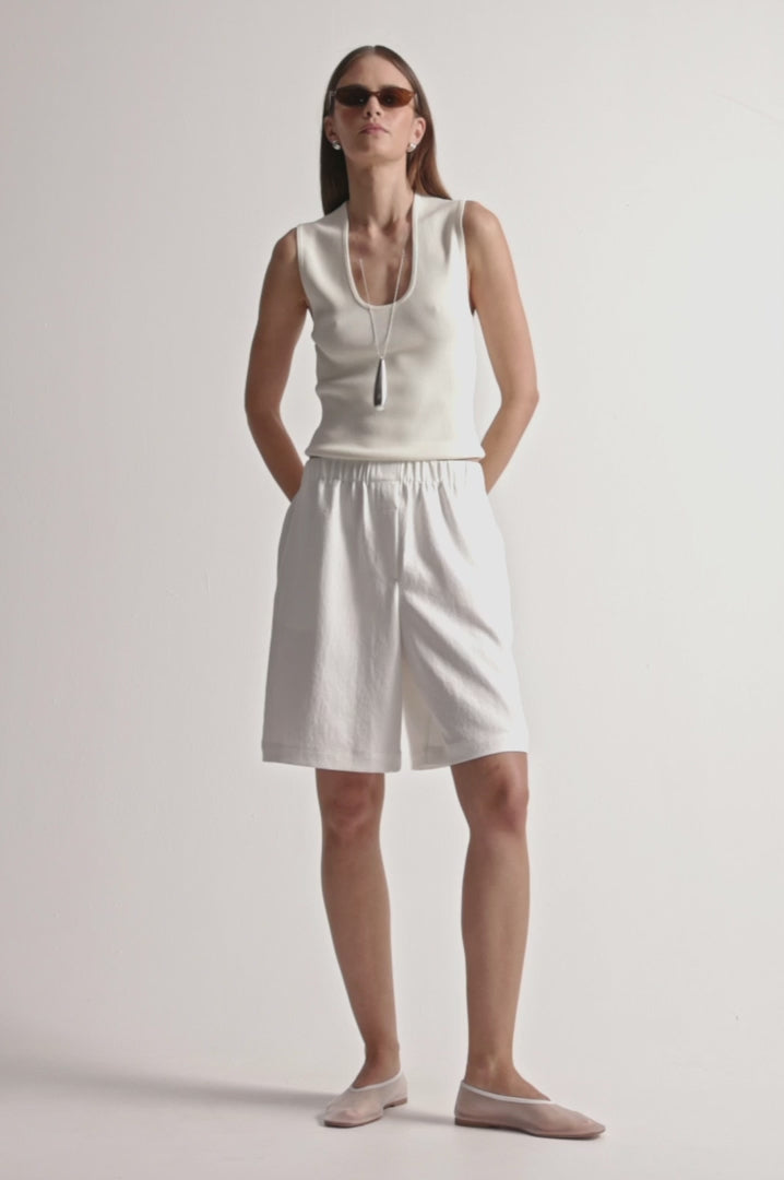 Hayes Knit Top in Butter by Elka Collective