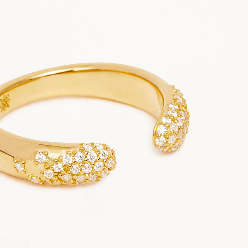 CONNECT DEEPLY RING in Gold from By Charlotte