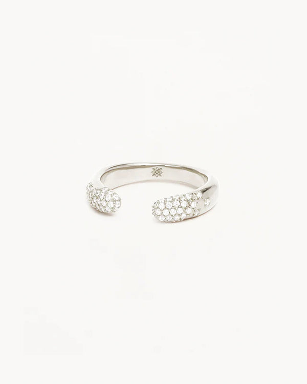 CONNECT DEEPLY RING in Silver from By Charlotte