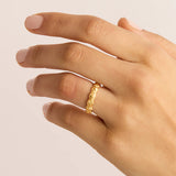 ALL KINDS OF BEAUTIFUL RING in Gold from By Charlotte