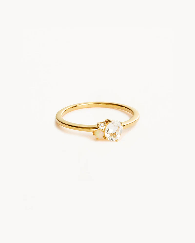 KINDRED RING | APRIL in GOLD from By Charlotte
