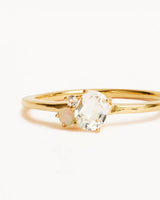 KINDRED RING | APRIL in GOLD from By Charlotte