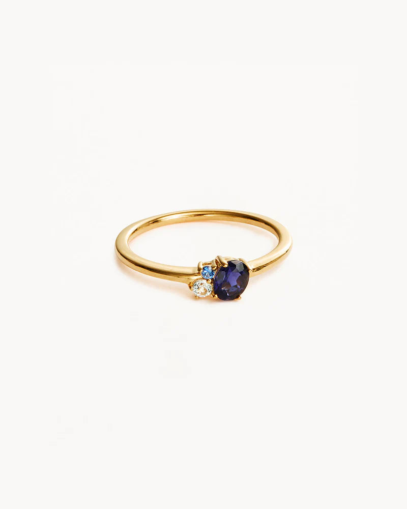 KINDRED RING | SEPTEMBER in GOLD from By Charlotte