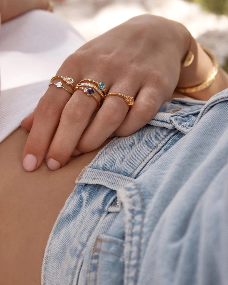 KINDRED RING | SEPTEMBER in GOLD from By Charlotte