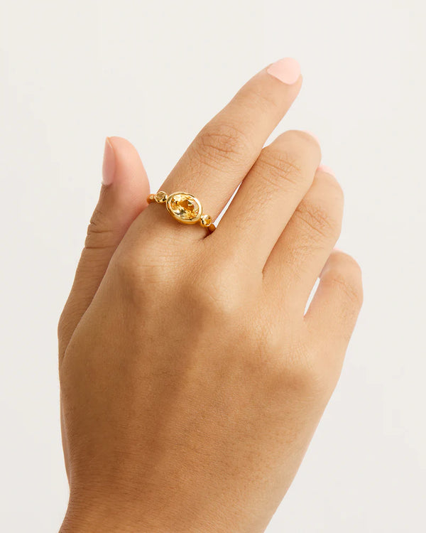 RADIANT SOUL RING in Sun from By Charlotte
