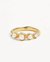 PEACE WITHIN RING in 18K Gold Vermeil from By Charlotte