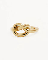 ALWAYS WITH YOU RING in 18K Gold Vermeil from By Charlotte