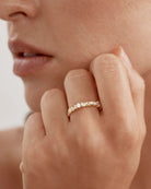 ENDLESS SUMMER RING in 18K Gold Vermeil from By Charlotte