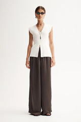 Santori Knit in White by Elka Collective
