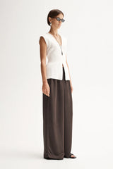 Santori Knit in White by Elka Collective