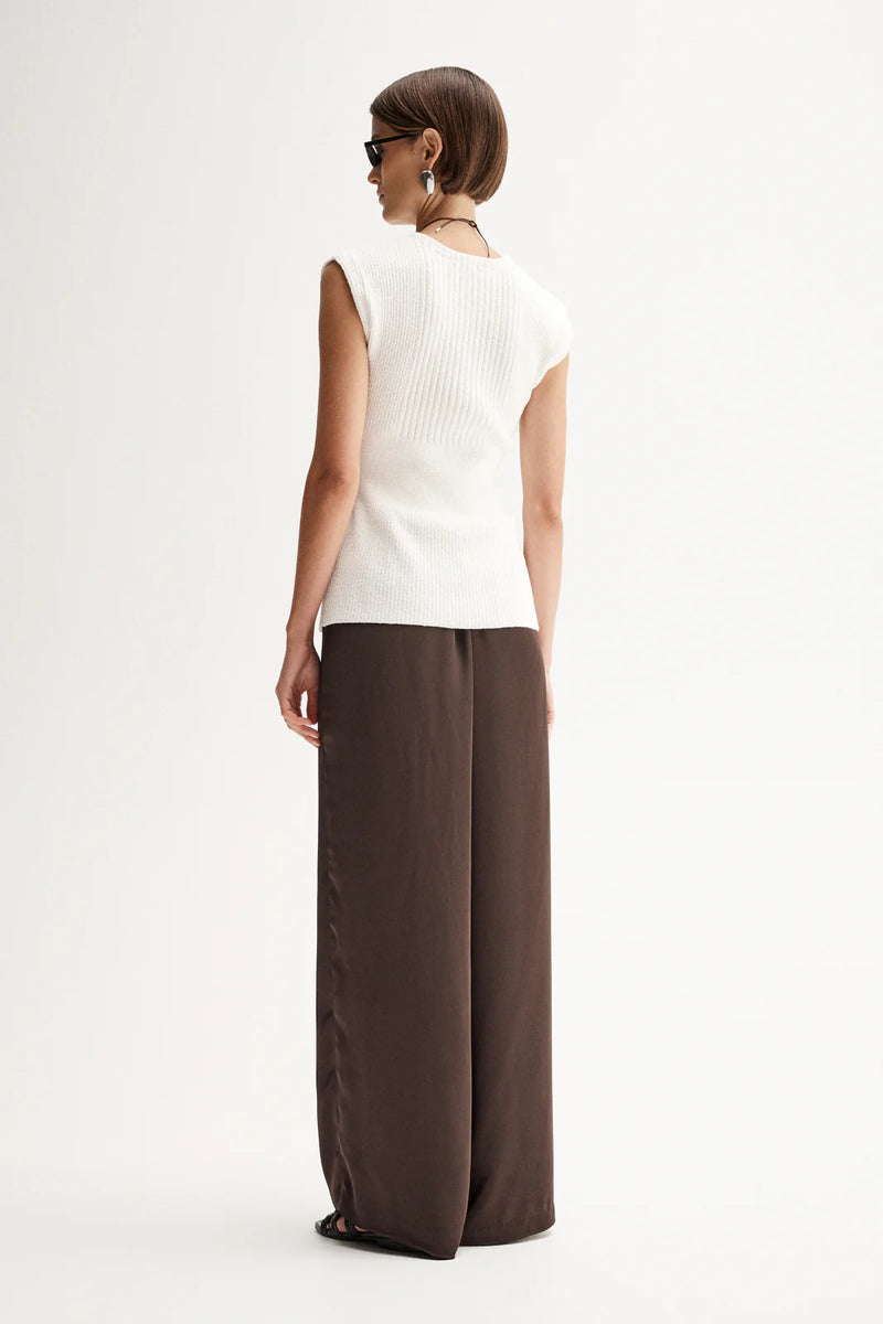 Santori Knit in White by Elka Collective