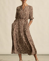 SCENE DRESS in Ocelot from Zoe Kratzmann