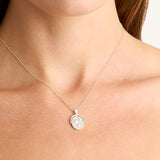 EVERYTHING YOU ARE IS ENOUGH SMALL NECKLACE in Silver from By Charlotte