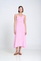 LINEN DRESS in Pink Prett by Sita Murt