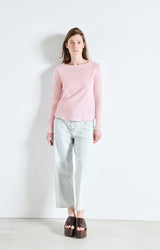 Sonoma Long Sleeve Tee SON31G in Vintage Marshmellow by American Vintage