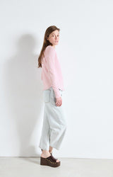 Sonoma Long Sleeve Tee SON31G in Vintage Marshmellow by American Vintage