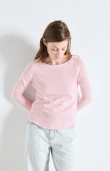 Sonoma Long Sleeve Tee SON31G in Vintage Marshmellow by American Vintage