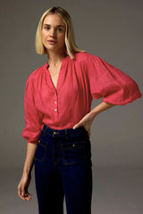 STAGE TOP in Punch from Zoe Kratzmann