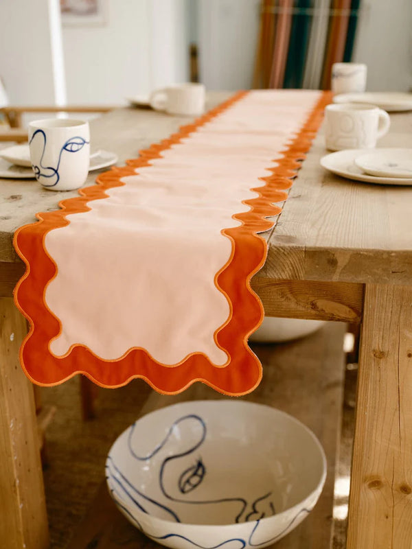 TABLE RUNNER | Riviera Pink from Business & Pleasure Co